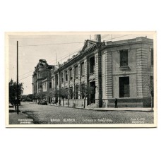 BAHIA BLANCA EDIFICIO DEL CORREO ANTIGUA TARJETA POSTAL